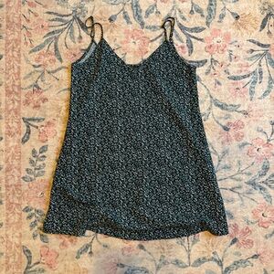 SHEIN Black and White Floral Camisole